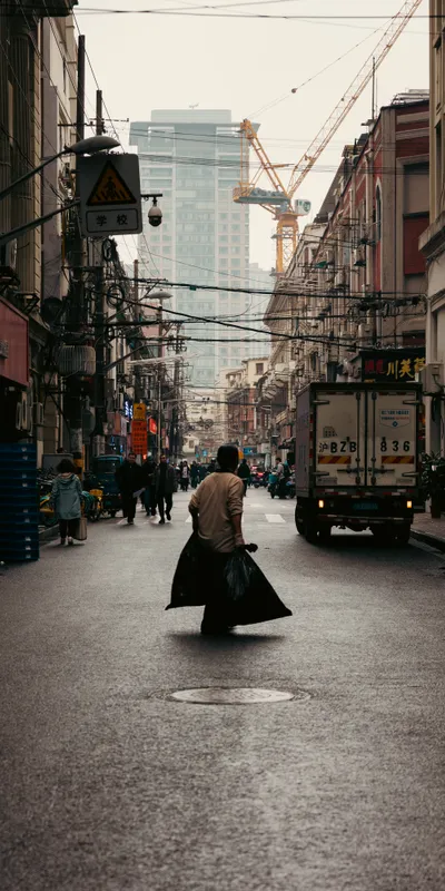 Alley Silhouette 2