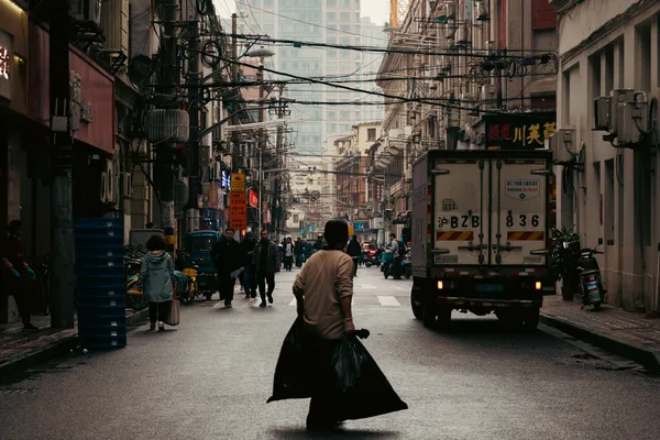 Alley Silhouette 2