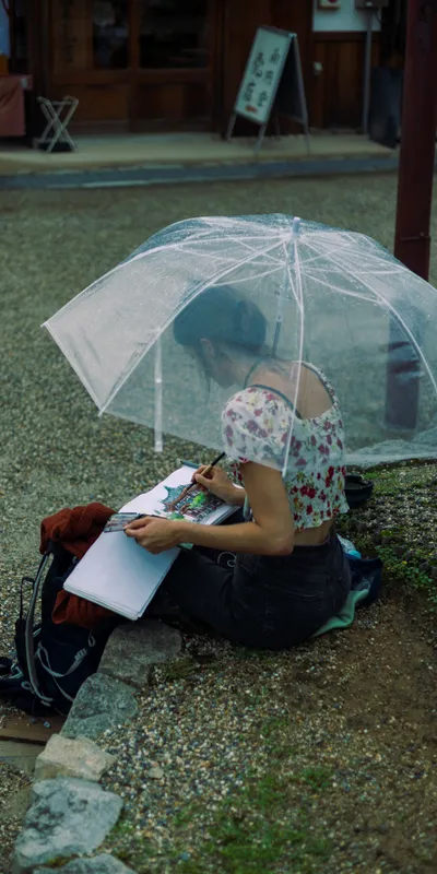 Artist Rain Umbrella 1