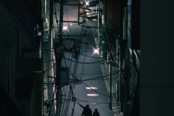 Back Alley Night Walk 1