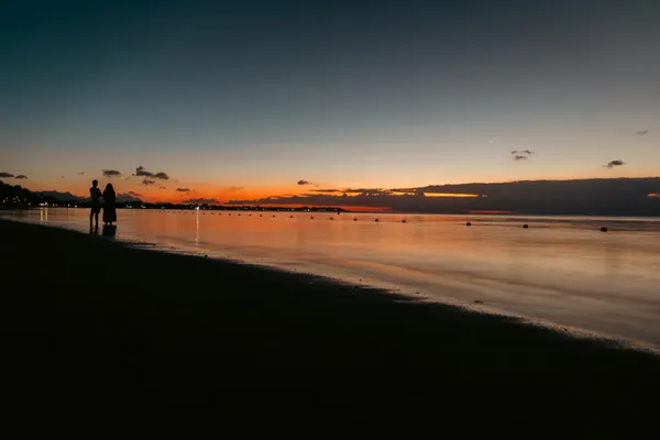 Beach Twilight Silhouette 1