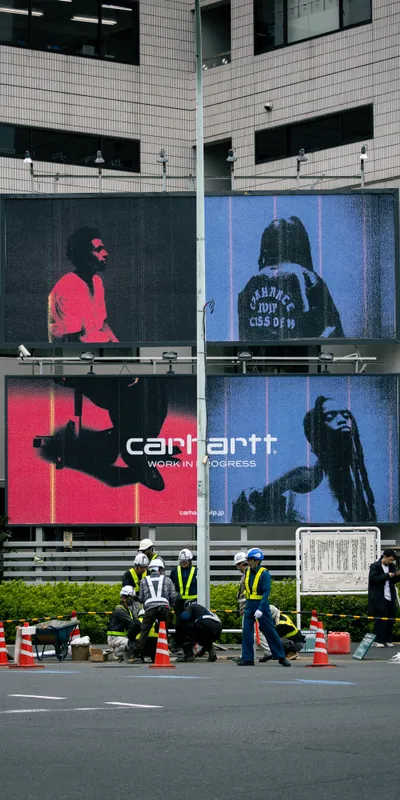 Carhartt Billboard Workers 1