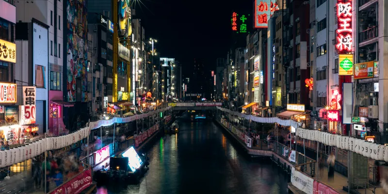 Dotonbori Canal Night 1