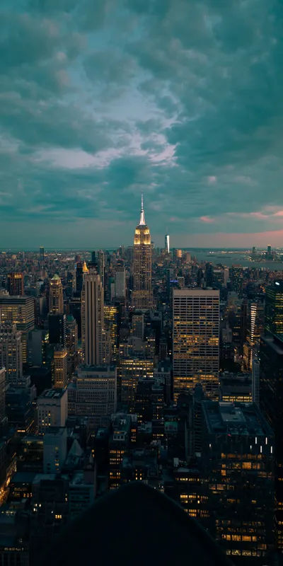 Empire State Skyline Dusk 1