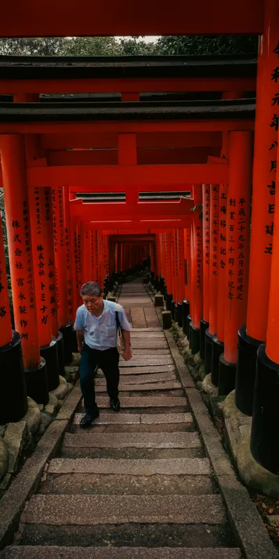 Fushimi Inari Torii Stairs 1