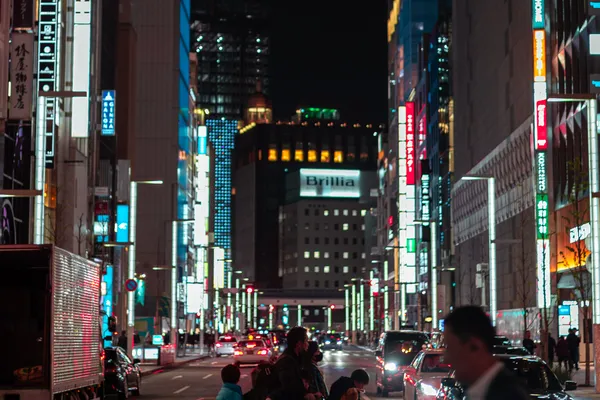 Ginza Neon Night 1
