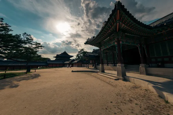 Gyeongbokgung Pavilion Dusk 1