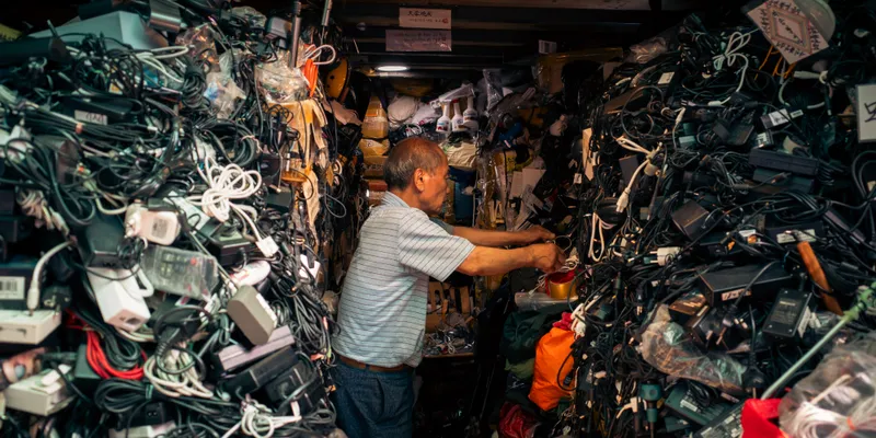 Junk Shop Piled Goods 1