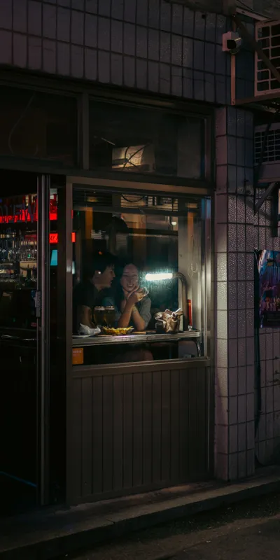 Late Night Restaurant Window 1
