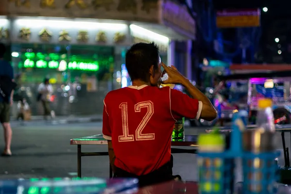 Man Alone Outdoor Table 1