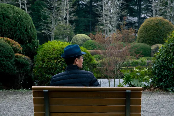 Man Zen Garden Bench 1