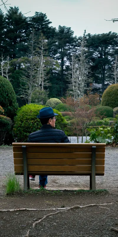 Man Zen Garden Bench 1