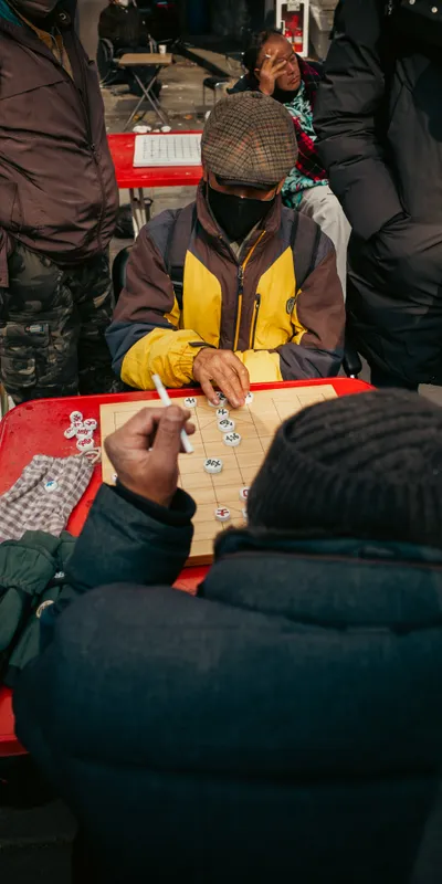 Men Playing Janggi 1