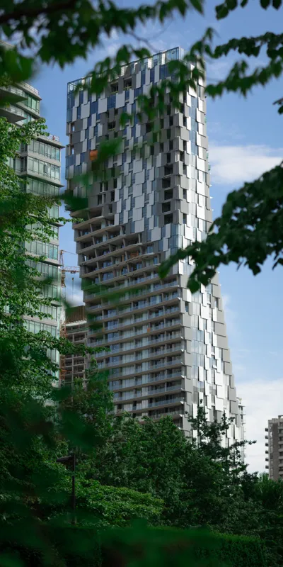 Modern Tower Trees 1