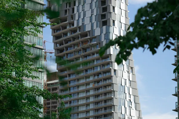 Modern Tower Trees 1