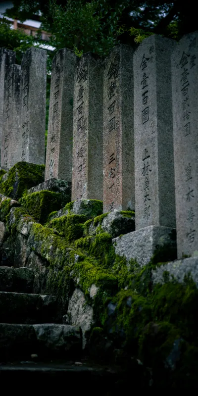 Moss Stone Pillars 1