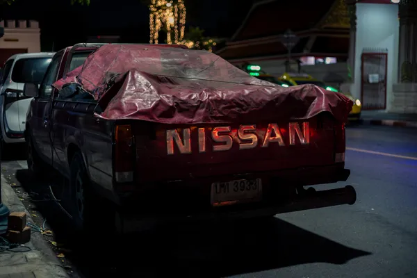 Nissan Truck Temple Night 1