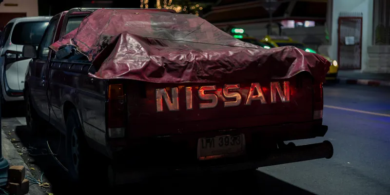 Nissan Truck Temple Night 1