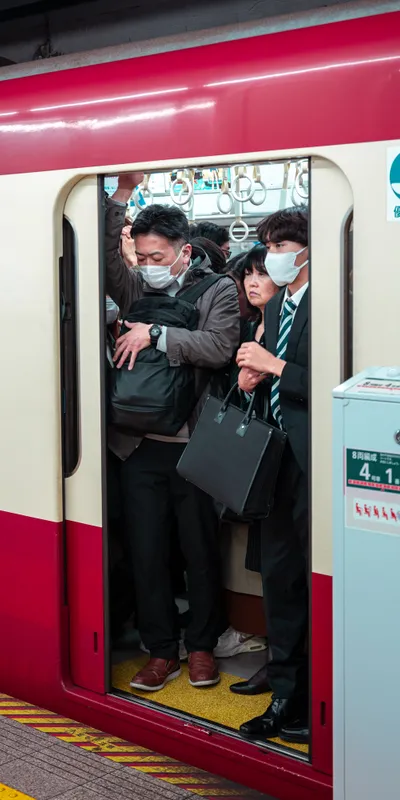 Packed Subway Doors 1