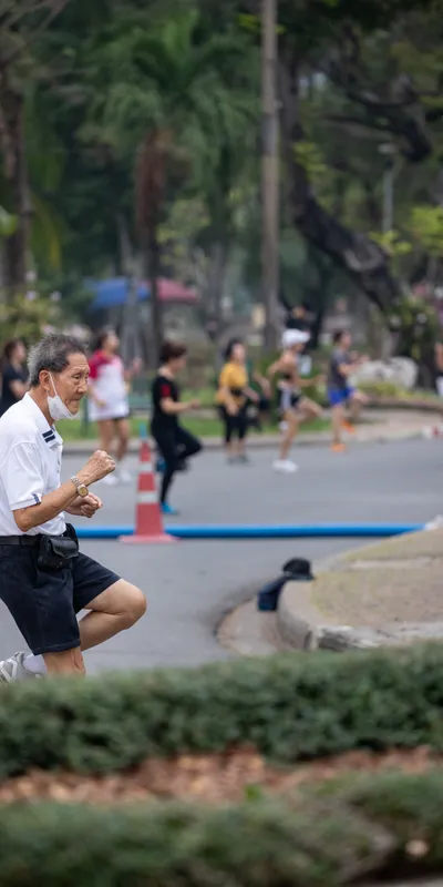 Park Jogger Morning 1