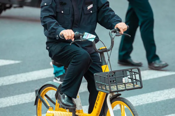 Police Bike Crosswalk 1