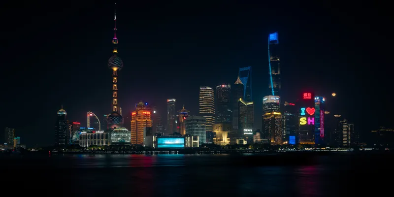 Pudong Skyline Night 1