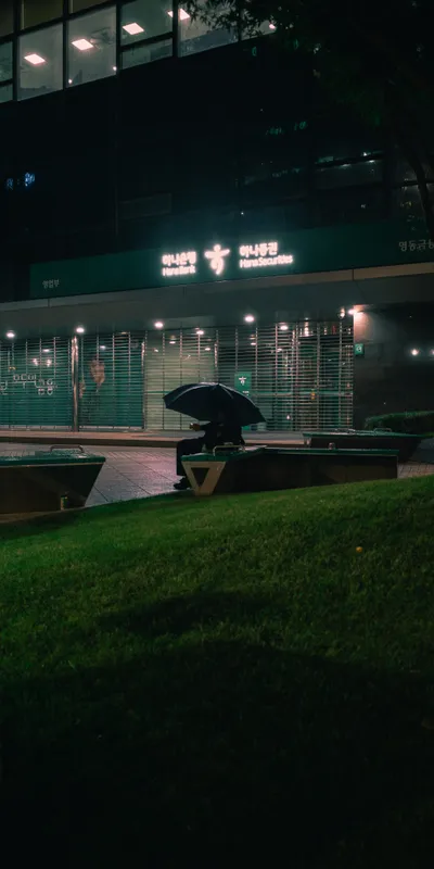 Rainy Night Umbrella 1