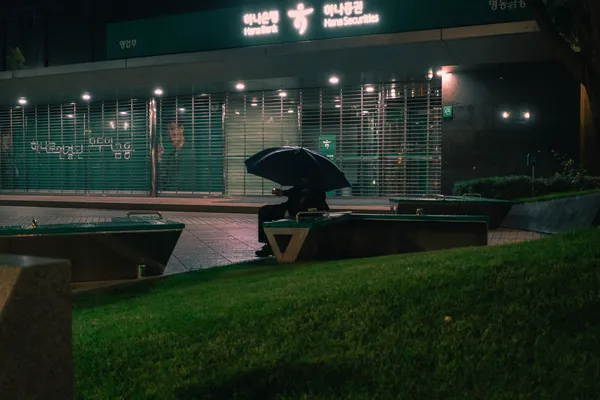 Rainy Night Umbrella 1