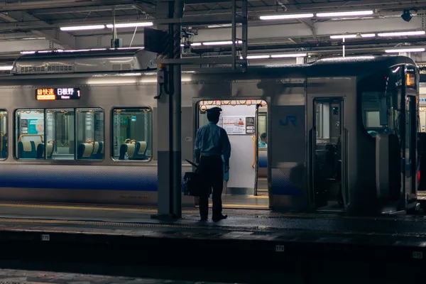 Rainy Train Platform 1