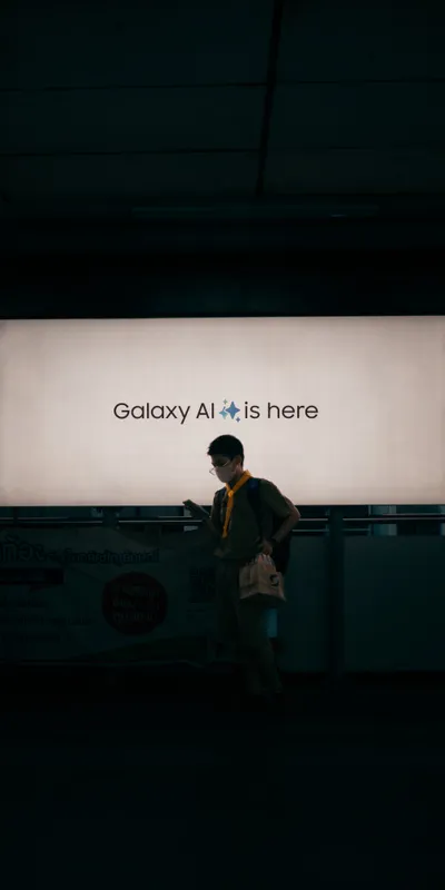 Samsung Ai Billboard Silhouette 1