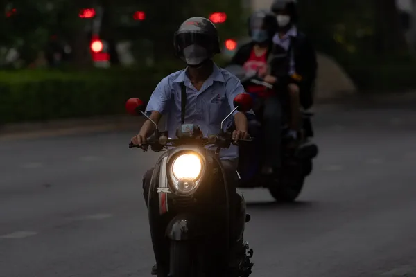 Street Motorcycles Dusk 1