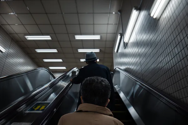 Subway Escalator Descent 1