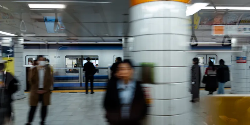 Subway Platform Blur 1