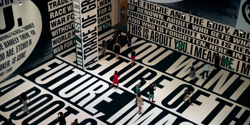 Text Art Installation 1