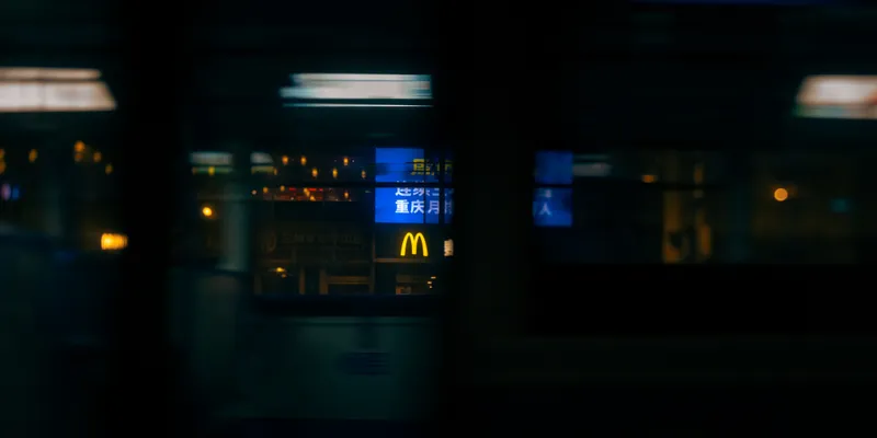 Train Window Mcdonalds 1
