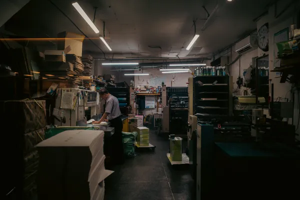 Workshop Storeroom Interior 1