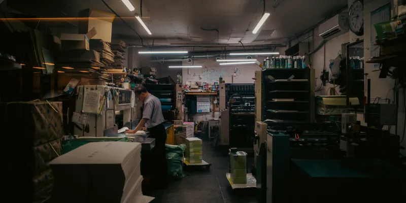 Workshop Storeroom Interior 1